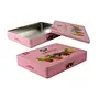 Adorable and functional, our cute tin box adds a touch of charm to any space while safely storing your food or treasures.