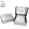 Elegant aluminum food containers keep food fresh and flavorful on-the-go. Lightweight and durable, they're ideal for candy, mint, or chocolate, ensuring your food stays delicious and convenient. Bulk orders welcome!