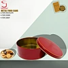 Discover delightful treats in our charming metal round cookie tins, perfect for storing homemade goodies or gifting to loved ones. Elegant design and sturdy construction make them a timeless kitchen essential.Contact us!