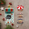 Factory Customized Christmas Tin Box Food Grade Coffee Tea Cans Tinplate Metal Box Packaging