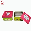 Empty Square Tin Cookie Cans Mini Cookies Tin Metal Tin Box Packaging Food Grade Metal Container Custom Tin Cans