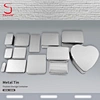 Tinworld Factory Custom Tinplate Storage Container Rectangular Square Metal Can Food Gift Hinged Tin Box for Candy Tea Cookie