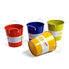 Custom Green Round Ice Metal Bucket Tin Green Round Metal Beer Barrel