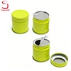 Wholesale Custom Logo Round Small Tea Tins Matcha Tin Box Metal Storage Tin for Matcha Powder Tea Candle Packaging