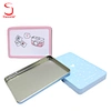 Factory Wholesale Custom Printed Tinplate Square Metal Can Rectangular Square Metal Sweets Gift Box Used to Give Candy
