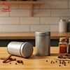 Airtight metal spice tin with sealed lids, keeps seasonings fresh. Custom printable mini spice storage tins for kitchen, retail and promotional packaging.
