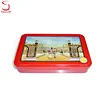 Factory Manufacture Custom Metal Case Rectangle Gift Packaging Boxes Candy Cookie Chocolate Tin