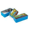 Wholesale custom cake tins made of food-grade tinplate. Direct factory supply with various sizes, shapes & full-color printing. Airtight & durable for bakery packaging, low MOQ, fast global delivery.