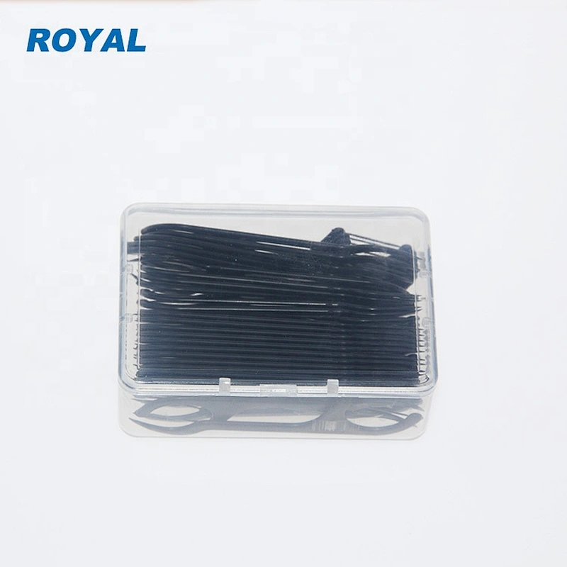 charcoal floss picks in dental floss box