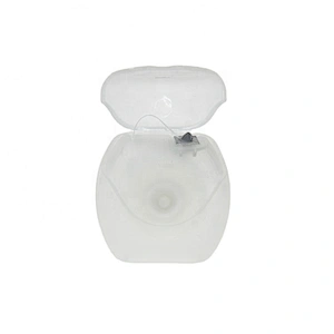 waxed dental flossers for orthodontic use