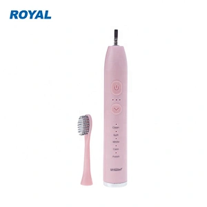 Waterproof Electric Sonic Vibrator Teeth Whitening Toothbrush 15 modes
