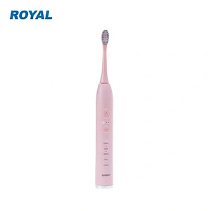 Waterproof Electric Sonic Vibrator Teeth Whitening Toothbrush 15 modes