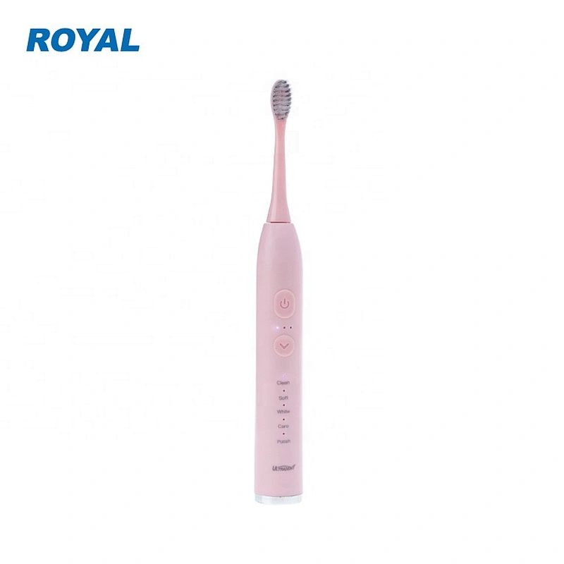 Waterproof Electric Sonic Vibrator Teeth Whitening Toothbrush 15 modes
