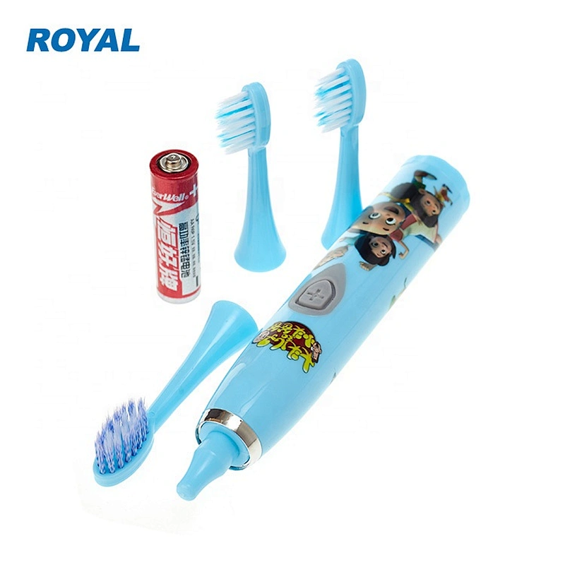 Kids Battery Powerful Electric Toothbrush Featuring for kid