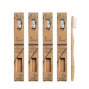 Amazon bamboo toothbrush family packing
