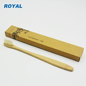 100 Biodegradable Reusable Handle Soft Bristles Bamboo Toothbrush