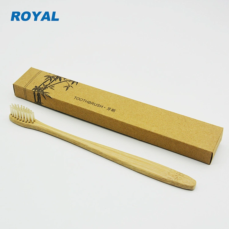 100 Biodegradable Reusable Handle Soft Bristles Bamboo Toothbrush