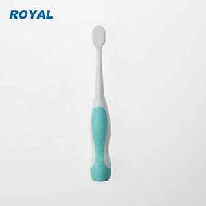 rubber handle tooth brush for kids with 10,000 bristles