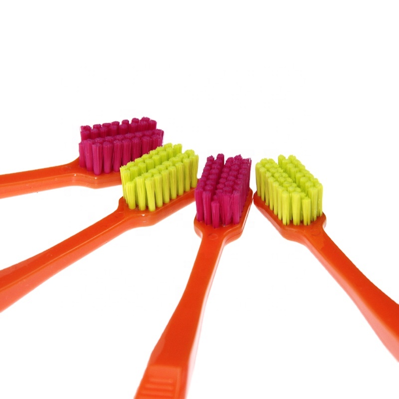 Orthodontic toothbrush with soft bristles 6580 filaments in cheap price