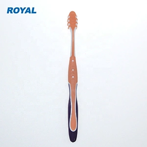 high quality adult toothbrush with gum massager