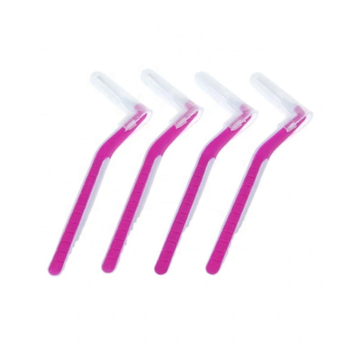 High quality private label orthodontic interdental brushes toothpick with cover