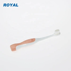 rubber handle tooth brush for kids with 10,000 bristles