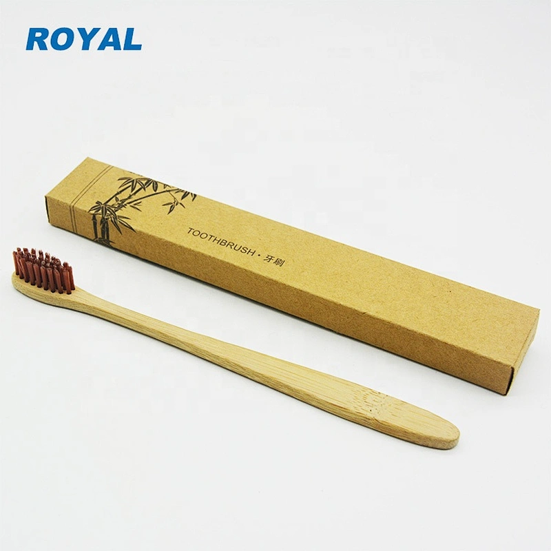 oral hygiene bamboo toothbrush with soft bristle