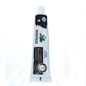 Private Label Bad Breath Care Teeth Whitening Charcoal Toothpaste  For Smokers