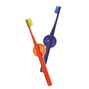Orthodontic toothbrush with soft bristles 6580 filaments in cheap price