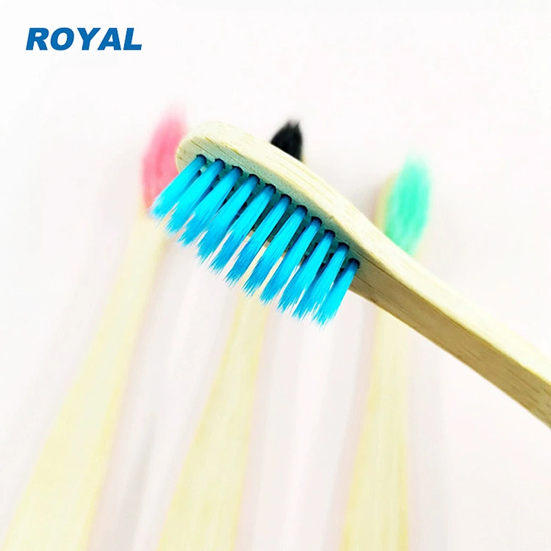 4 pack Biodegradable Vegan gift Organic Bamboo Toothbrush