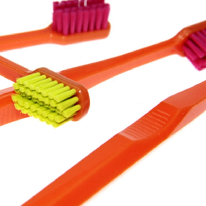 Orthodontic toothbrush with soft bristles 6580 filaments in cheap price