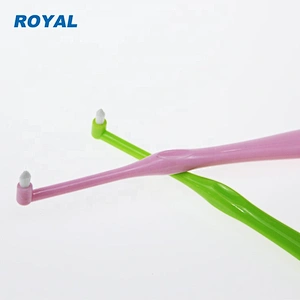 Factory direct sale dental care interdental toothbrush picks with dupont tynex bristle