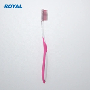 PETG transparent handle toothbrush with oem printing