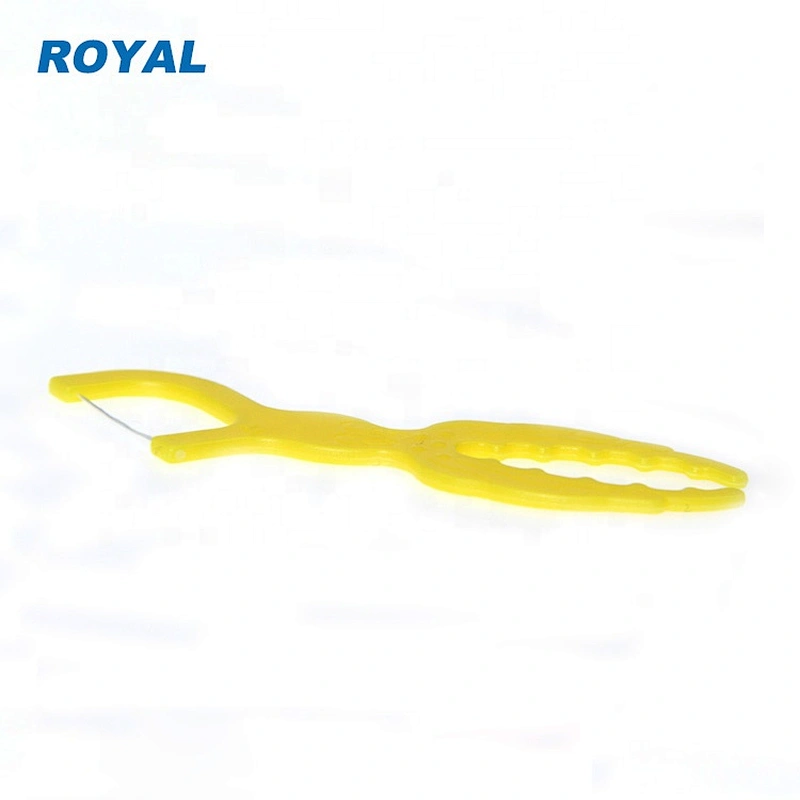 Kid animal design daily flossers disposable dental floss picks