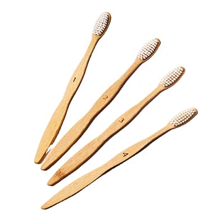 low MOQ factory price eco friendly cheap soft bamboo toothbrushes