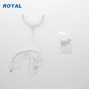 hot sale CE approved teeth bleaching system teeth whitening home kits led light kit private logo