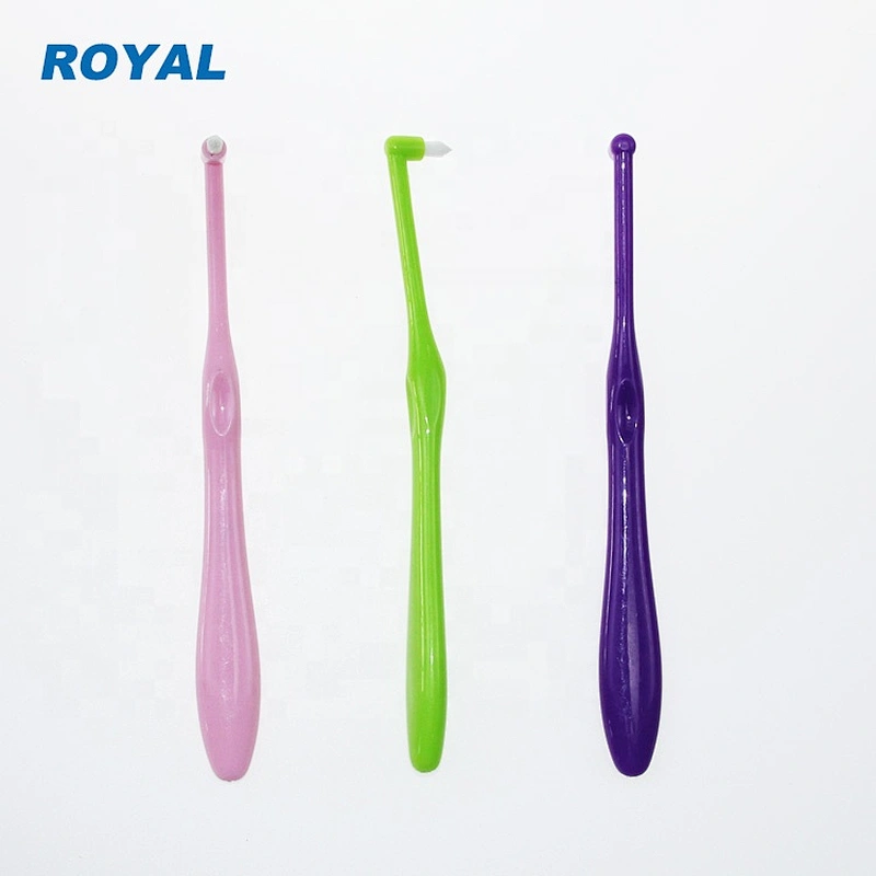 Certificate approved individual interdental health brush toothpick