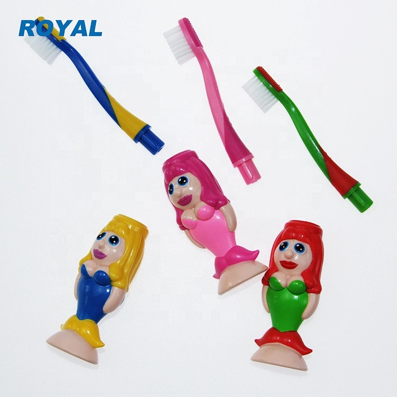 3d mermaid character kids toothbrush