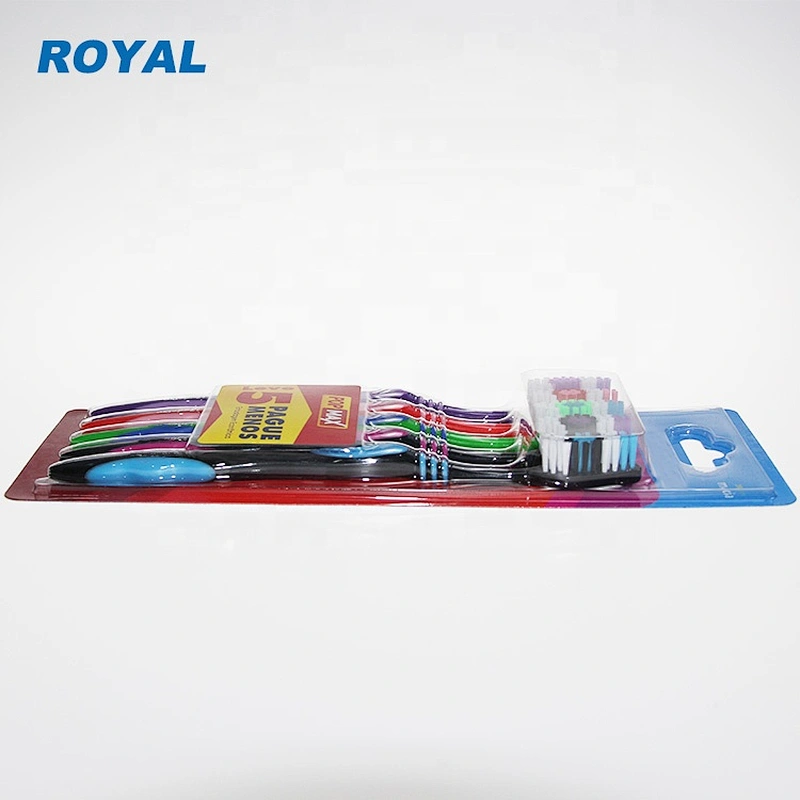 hot selling 5pcs pack toothbrush for promotion