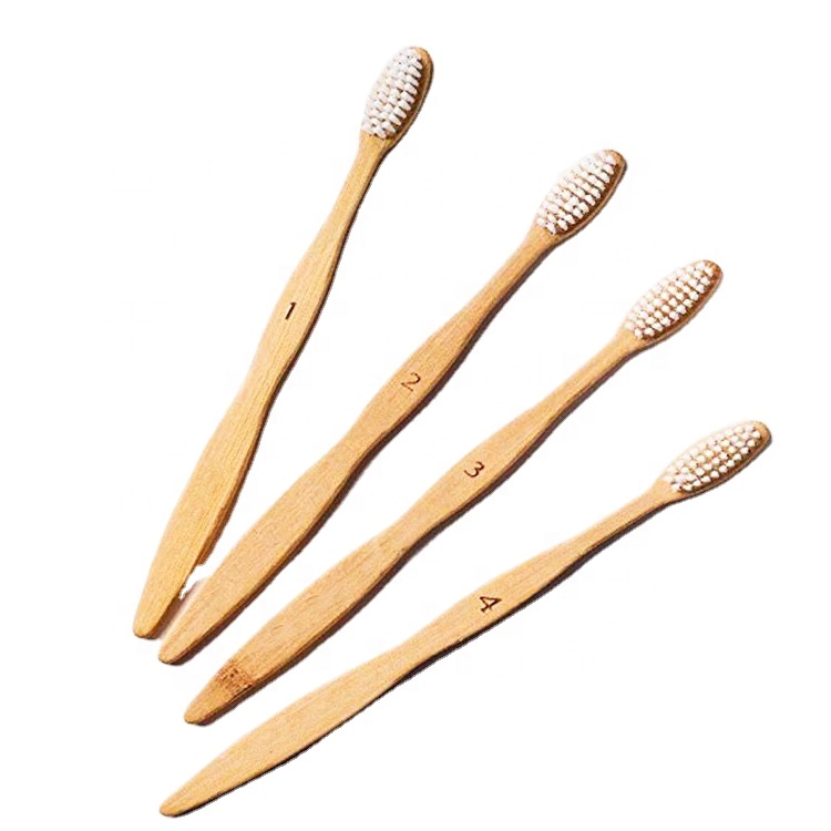 Amazon Brand Solimo Clean Plus Bamboo Toothbrushes Ultra Soft