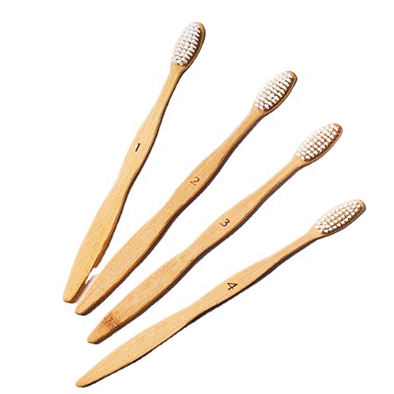Amazon Brand Solimo Clean Plus Bamboo Toothbrushes Ultra Soft