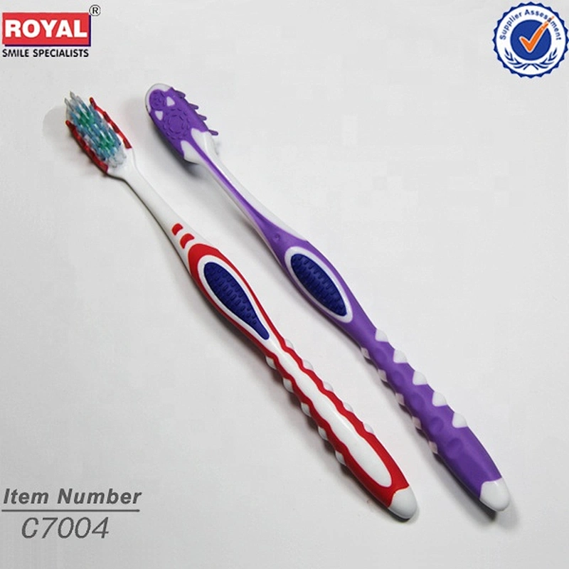 Massage comfortable handle adult toothbrush