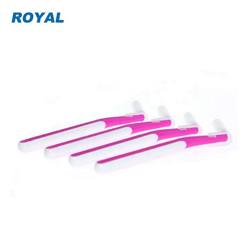 High quality private label orthodontic interdental brushes toothpick with cover