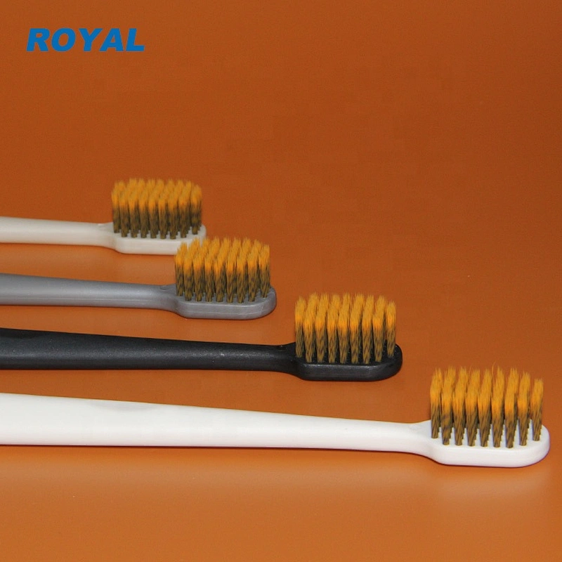 Best natural biodegradable eco-friendly spiral bristle corn starch toothbrush