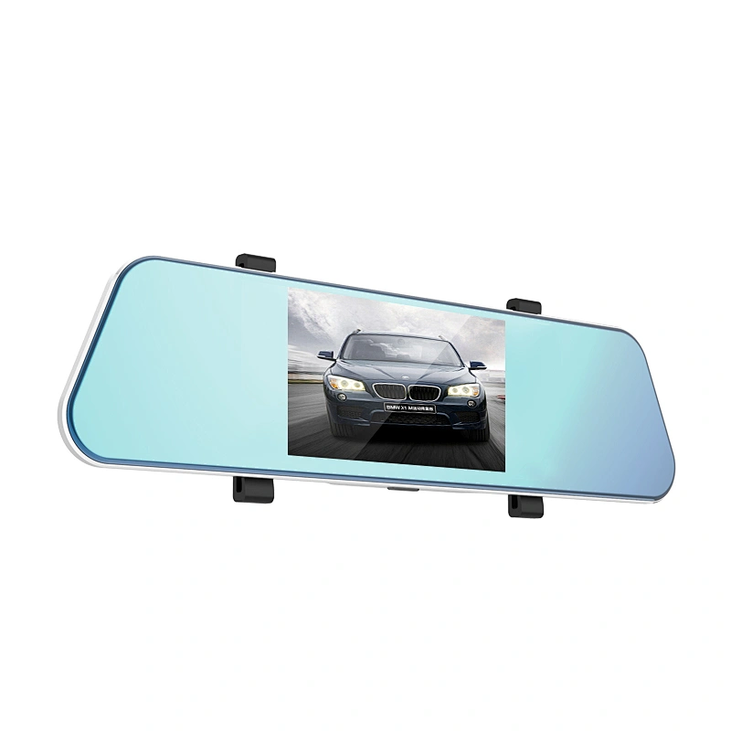 5.0 Inch  rearview Dash Camera car mirror dvr on hot-selling with front 1080P and rear 480p