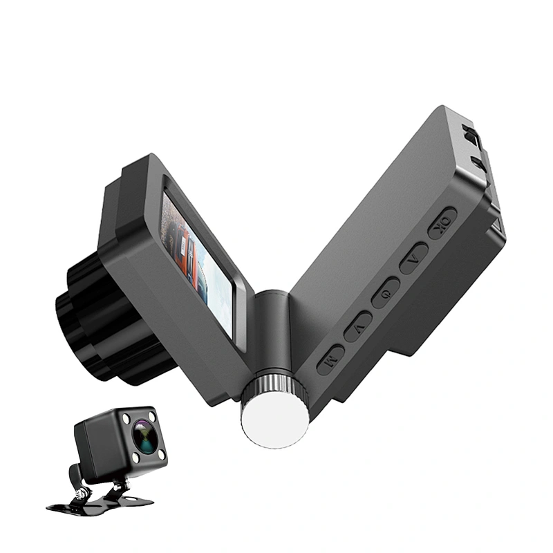 2020 New Model FHD 1080P Hidden Foldable Style Car Dash Cam Recorder Cav Dvr