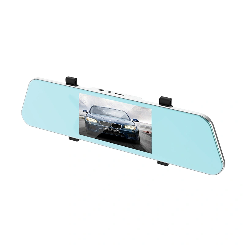 5.0 Inch  rearview Dash Camera car mirror dvr on hot-selling with front 1080P and rear 480p