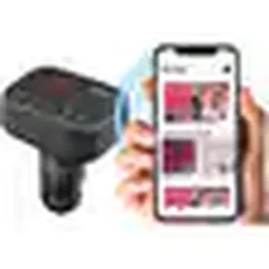 FM car transmitter with bluetooth USB, Aux-in and microSD slot