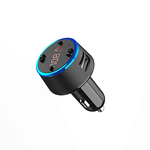Latest FM transmitter radio adapter car kit support U disk & TF Card Lossless Music Player