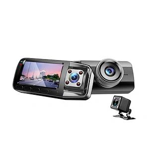 Three Channel Mstar Chipset Car DVR Dual 1080P Dash Camera